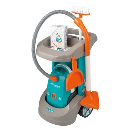 Simba Rowenta Cleaning Trolley with Vacuum Cleaner Toy